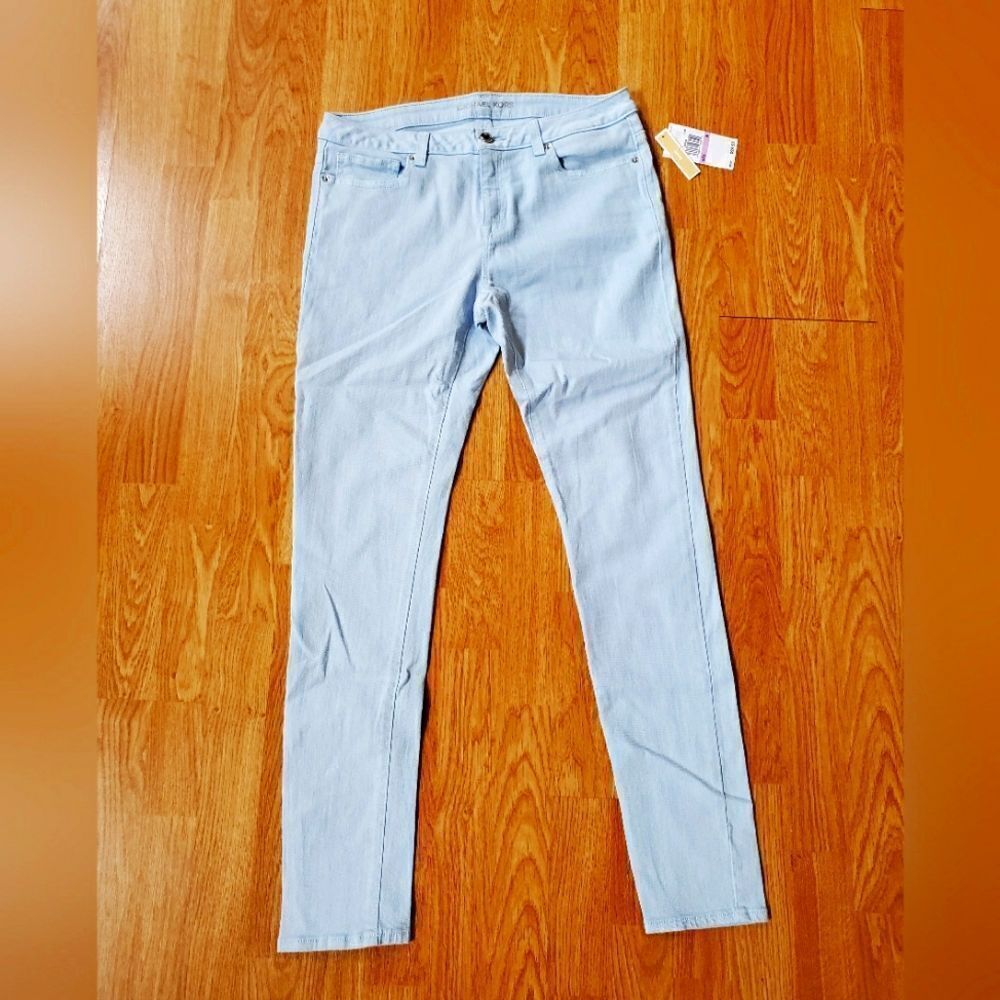 Michael Michael Kors Straight Leg Skinny Denim Jeans sz 6=30×29